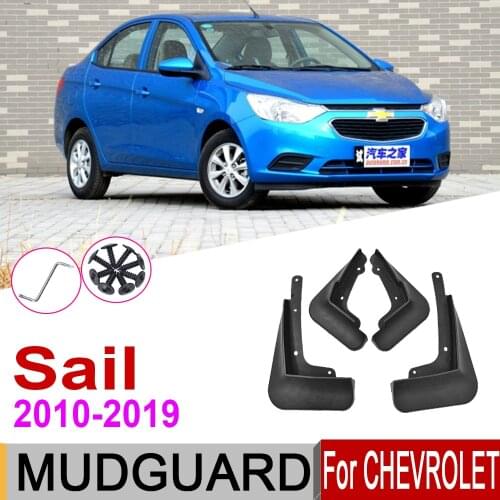 Mudflap For Chevrolet Sail 2019~2010 Nuevo Classic Fender Mudguard Mud Flaps Guard Splash Accessories 2015 2014 2013 2012 2011