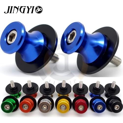 CNC Aluminum Motorcycle Swing Arm Spool Slider Bolts Stand Cover FOR NINJA 300 HUSABERG DUCATI DIAVEL SUZUKI DRZ 400 HONDA CBR