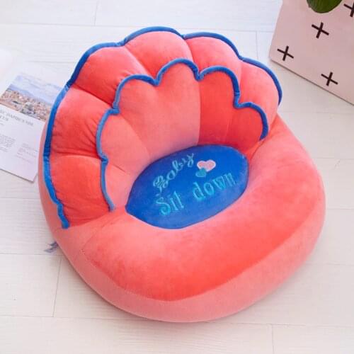 Hot Sale Cute Cartoon Image Baby Learn Chair Infant Safety Seat Portable Child Eating Small Sofa Soft Comfortable Plush Toy