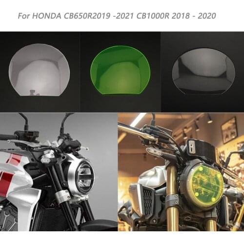 For HONDA CB650R2019 -2021 CB1000R 2018 - 2020 motorcycle Accessories Front Headlight Guard Protector Head Light Lens Cover