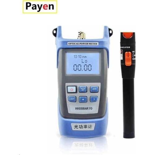 2 In 1 FTTH Fiber Optic Tool Kit Optical Power Meter and 10MW -70 + 10dBm Visual Fault Locator Use Ftth Fiber Optic Test Pen