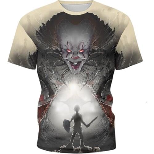 Mens Short Sleeve T-shirt Digital 3D Printing Sportswear Adult Clothing Children Ladies Harajuku Street