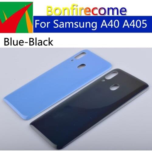 10Pcs\Lot For Samsung Galaxy A40 A405 A405F SM-A405F Housing Battery Cover Back Cover Case Rear Door Chassis Shell For A40 2019