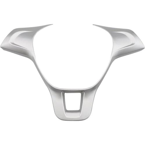 Color My Life ABS Car Steering Wheel Cover Trim Sticker for Volkswagen VW Golf 7 GTI MK7 JETTA MK6 Gran Santana Tiguan Bora