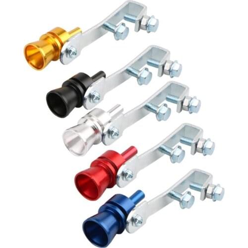 New Universal Simulator Whistler Aluminum Alloy Exhaust Fake Turbo Whistle Pipe Sound Muffler Car Styling Tunning 1 Piece