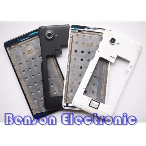 BaanSam New LCD Holder Front Frame Middle Frame For Lenovo A880 A889 Housing Case With 3M Adhesive+Antenna+Camera Lens