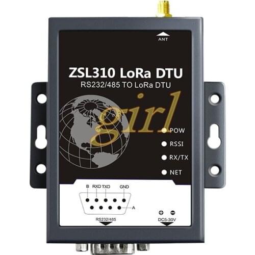 RS485/232 serial port to Lora transmissions data transmission terminal ZSL310