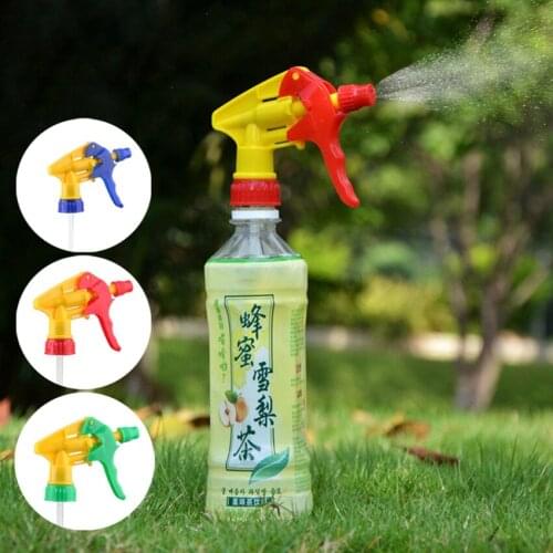 Handy Water Sprayer with nozzle Adjustable Rotary Mist Sprayer Push-type Garden Sprayer Plastic Moisture Atomizer for Plants