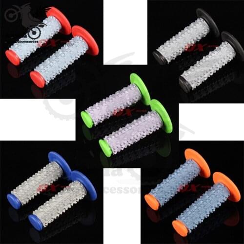 5 colors available universal accessories soft rubber motorcycle grip motocross handle bar for KTM handlebar dirt pit bike grips