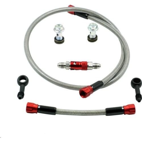 Motorcycle Universal Disc Brake Oil Pipe Hose Line Tube Caliper Quick Remove Cover Connector Cable For Yamaha Honda Kawasaki