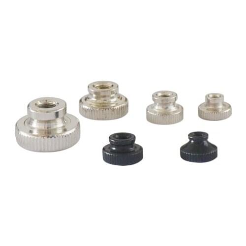 GB806 top marginlmperf knurl nut M4 nut nickel heating bed adjusting nut nickeling GB806 M4 10pcs