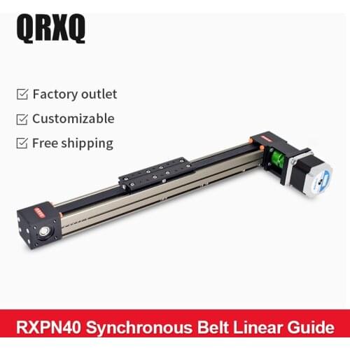 High precision synchronous belt linear module mobile slide CNC guide rail 3D printer automatic spraying