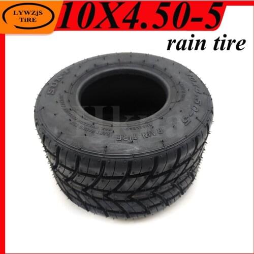 10x4.50-5 Rain Tire for Drift Go Karting Front Wheel 10*4.50-5 Vacuum Anti Skid Tire