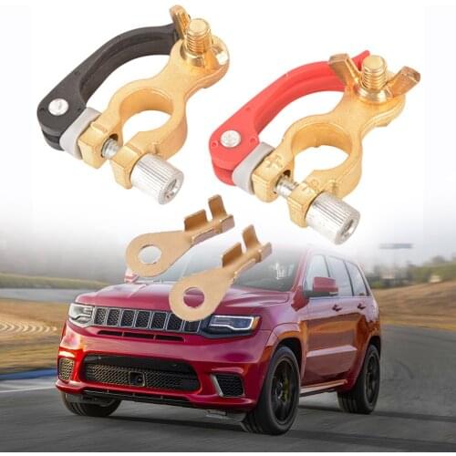 12v 6v 24v Boat Race Car UTV Tractor Truck Toolless Quick Disconnect Battery Main Cable Post Terminal Shut-Off Connectors W/Lug