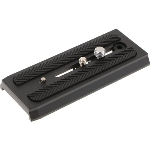 120mm Tripod Monopods Quick Release Plate Plate Sliding 501PL Aluminum Alloy Connecting Base for Manfrotto Camera Accessories