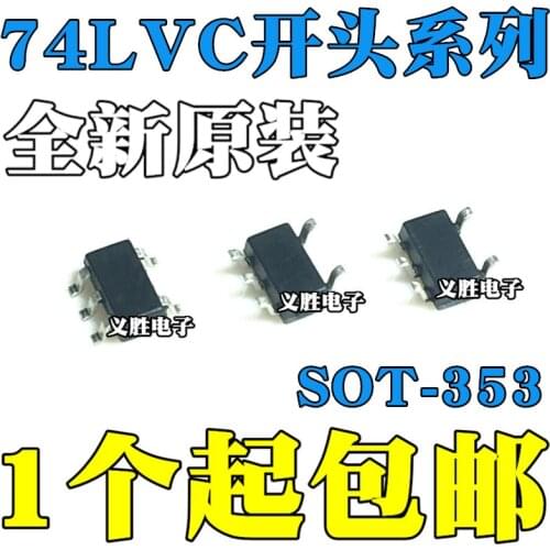 2PCS SN74LVC1G07 1G125 1G00 1G17 1G14 1G06 1G08 1G32DCKR SOT-353 Drain open single buffer output, the line drive new original pa