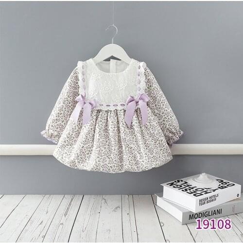 2021 new born 1 year baby girls birthday dress costume for toddler girls baby clothes spring floral princess party dresses dress