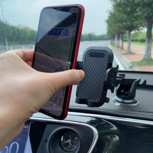 Sucker Car Phone Holder Mount Stand GPS Mobile Phone Bracket Support For iPhone 12 11 Pro Max X 7 8 Plus Xiaomi Redmi Huawei