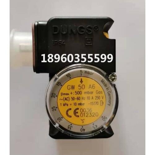 GW50A6 pressure switch original DUNGS GW gas wind pressure switch combustion machine accessories