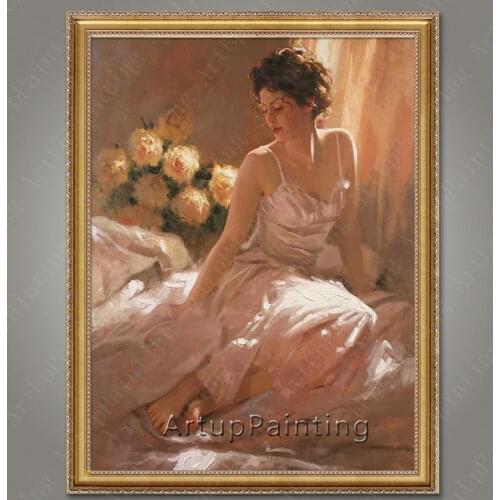 Spanish Flamenco Dancer painting latina woman Oil painting on canvas hight Quality Hand-painted Painting latina 30