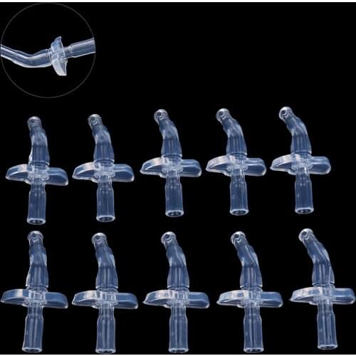 10Pcs Reusable Drinking Straws Spare Silicone Cup Straw Replacement Children Baby Straw for Thermos Mug Vacuum Cup Travel Bottle