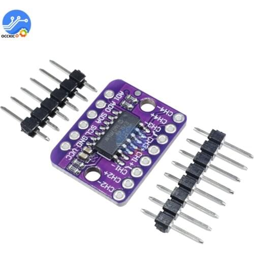 MCP3424 A/D Conversion Module 18 Bite Delta-sigma Convert with Automatic Calibration Gain Function for Arduino for Raspberry Pi