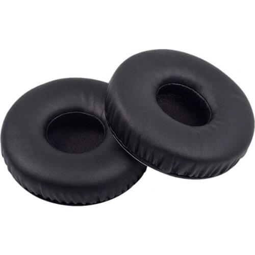 Bluelans 1 Pair Headset Cover Flexible Protein Faux Leather Noise Reduction Earmuff for Sony WH-XB700