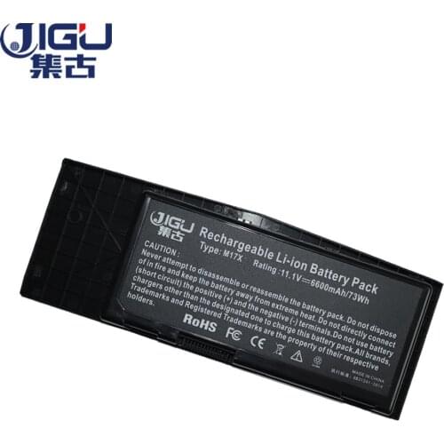 JIGU NEW Laptop Battery 318-0397 7XC9N C0C5M 451-11817 BTYVOY1 For DELL Alienware M17X R3 R4