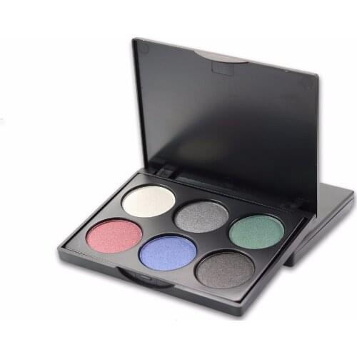 6 Color Shimmer Glitter Natural Eye Shadow Palette Waterproof Makeup EyeShadow Nude Eyelid EP6