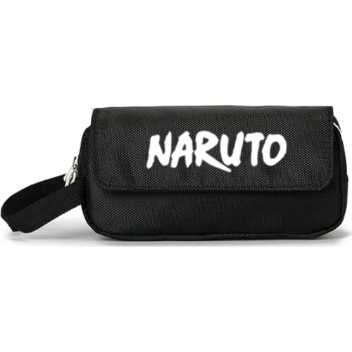 Anime Uzumaki Cosplay Pen Pencil Case Student School Shoulder Stationery Box Cosmetic Makeup Bag Gift