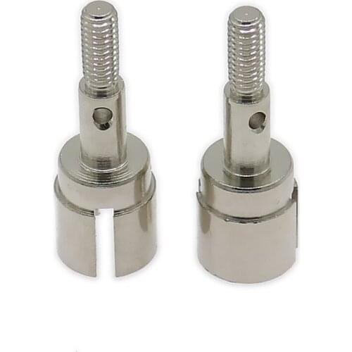 RCAWD 2x#45 Steel Black Iron Wheel Axle For RC Hobby Model Car 1/10 Hsp Redcat Himoto Wheel Axle 02033 Spare Parts