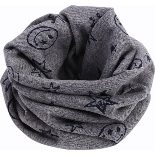 TELOTUNY New Multicolor Children Warm Cotton Scarf Boy Girl Scarf Shawl Winter Neckerchief For 3-5 year old children wear F804