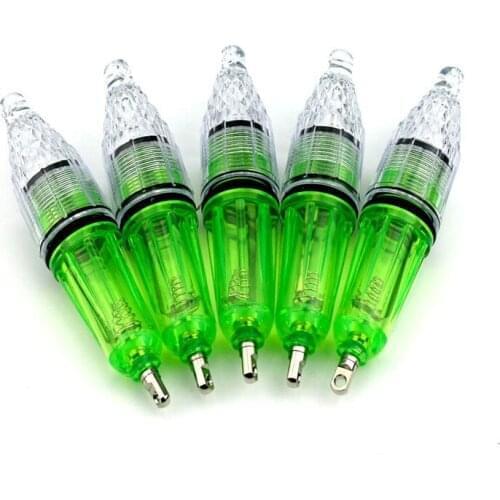 12cm 4 Colors Flashing Fishing Lamp Deep Drop Led Underwater Fishing Light for Night Fish Lure Light Fishing Pesca Accessories