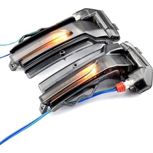 LED Dynamic Turn Signal Light Car Side Rear View Mirror Indicator Sequential Blinker Lamp For AUDI Q2 2018-2020 Q3 2019-2020