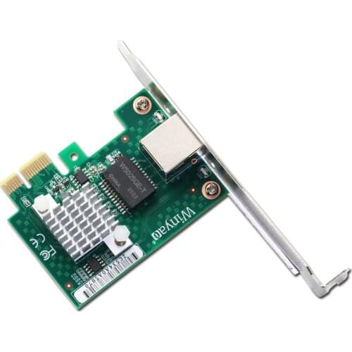 Winyao WYI225T1 PCI-E Gigabit 2.5g NETWORK card desktop, server I210-T1