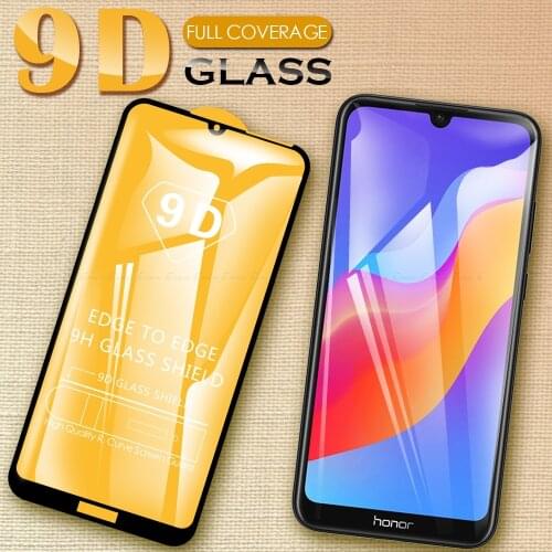9D Protective Glass Film Full Cover Screen Protector Tempered Glass For Huawei Honor 8C 8A 7S 7A 7C Pro