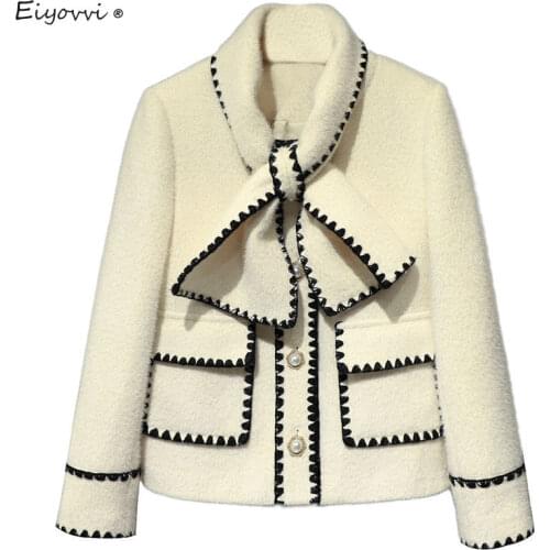 Female Blazer 2021 Spring Autumn New Womens High Lapel Short Slim Mink Casual Elegant Small Jacket Coat Office Tops Outerwear