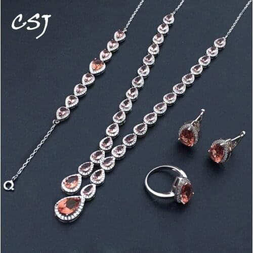 Luxury Zultanite Jewelry Sets Sterling 925 Silver Created Sultanite Color Change Fine Jewelry Women Lady Party Wedding Gift Box