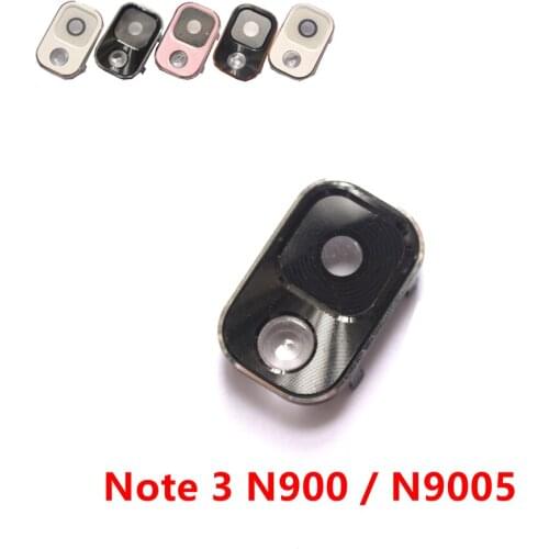 1x New Housing Back Camera Glass Lens Cover Case + Flash Lamp Cover for Samsung Galaxy Note 3 N900 N9005