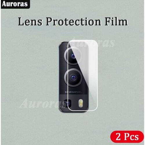 2 Pieces Lens Protection Film for VIVO Y72 5G Tempered Glass Camera Protector Cover for vivo Y72 Film