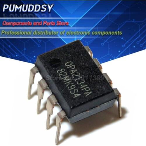 5PCS OPA2132PA OPA2134PA OPA2132 OPA2134 DIP-8 audio op amp IC chip double channel amplifier new and IC
