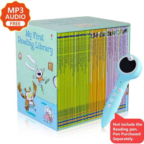 50 books/set Usborne My First Reading Library English Picture Books Baby toy Childhood words Early learning gift For kids
