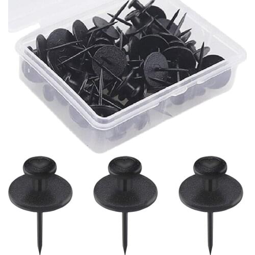 50 Pack Small Nails for Picture Hanging Double-Headed Picture Hangers Nails Wall Nails for Hanging Pictures