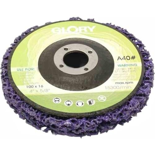 16mm Strip Disc Abrasive Wheel Paint Coating Rust Removal Strip Remover Clean Grinding Angle Grinder Accessories