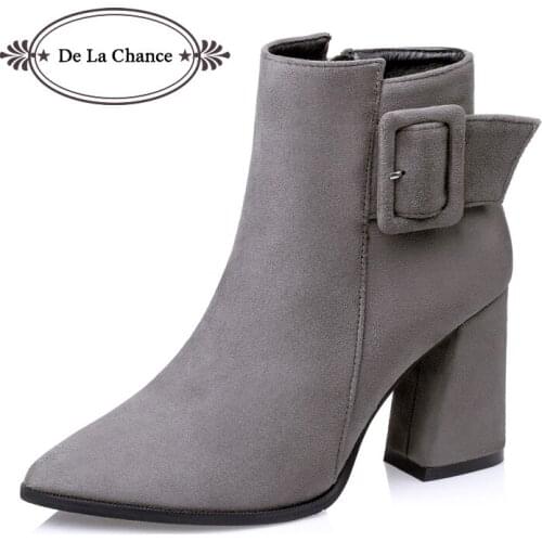 Женские ботильоны De La Chance China At AliExpress