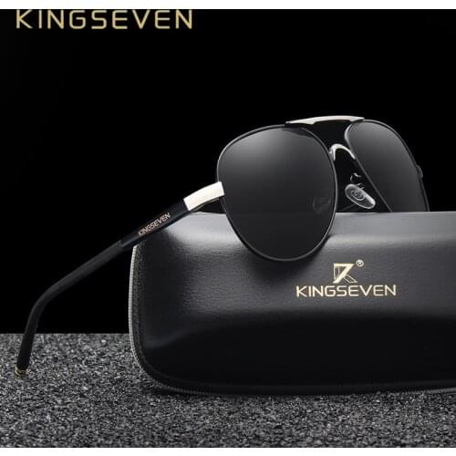 KINGSEVEN Fashion Mens Polarized Sunglasses Men Driving Shield Eyewear Sun Glasses