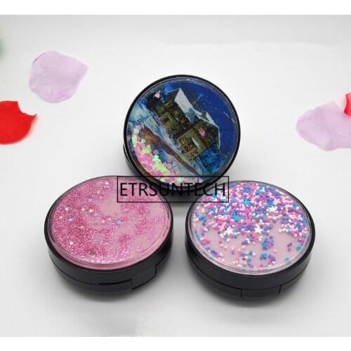 Elegant Plastic Cosmetic Makeup Foundation Refillable Container, Professional Empty Air Cushion Box, bb/cc Cream Pot F1485