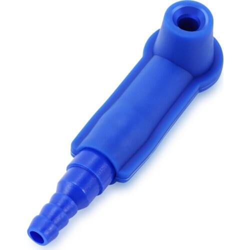 Oil Pumping Pipe Car Brake System Fluid Connector Oil Drained Quick Exchange Tool Oil Filling Equipment Blue Brake Oil Exchange