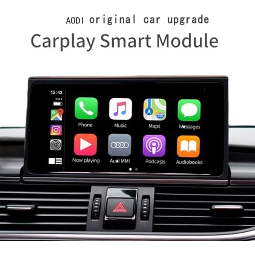 Modular Automation in Apple Carplay Android Para Audi B9 A5/S5/A4/A3 A6 A7A8 Q2 Q3 Q5Q7MMI Sistema mirror connected ToSiri Voice