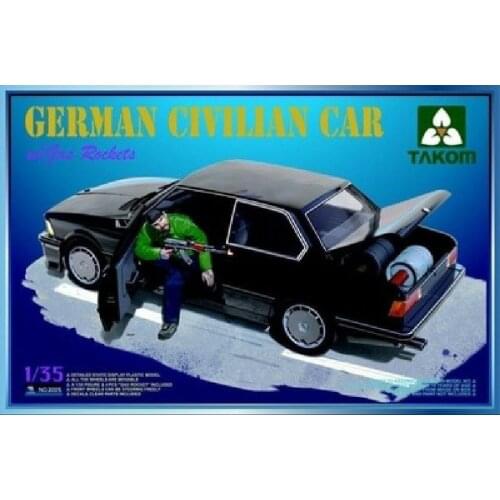 Takom 1/35 2005 German Civilian Car W/Gas Rocket